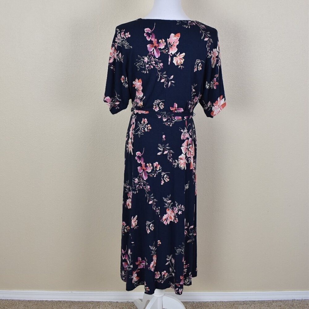 J. Jill Botanical Bunches Floral Midi Dress - S - Picture 5 of 8